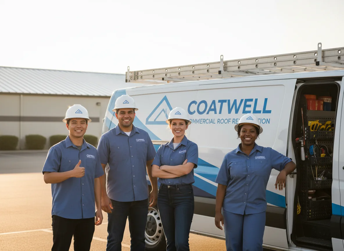 Commercial roof coating company in Rosebush, MI